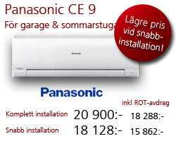 luftvärmepump panasonic